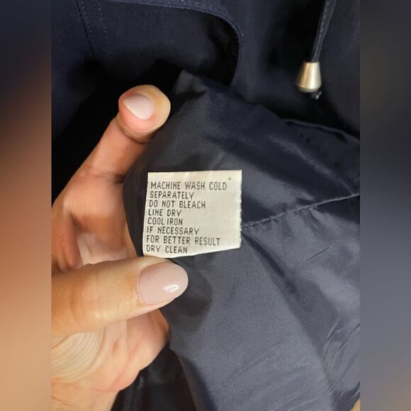 CBO New York SiE 1X Navy Zip Up Detachable Hooded Jacket Coat - Picture 5 of 10